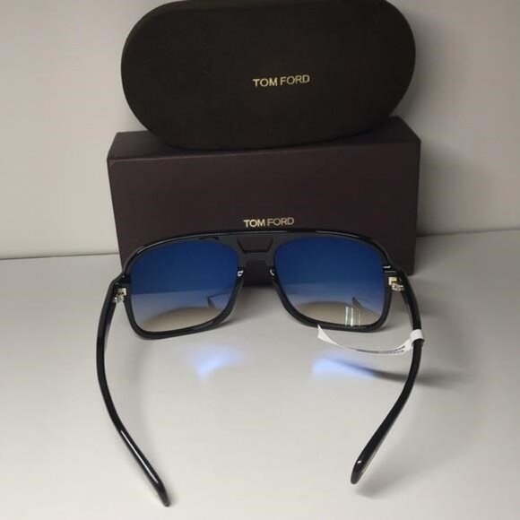 New Authentic TOM FORD Falconer Navigator Sunglasses FT0884 01B 60 01B - Picture 8 of 11